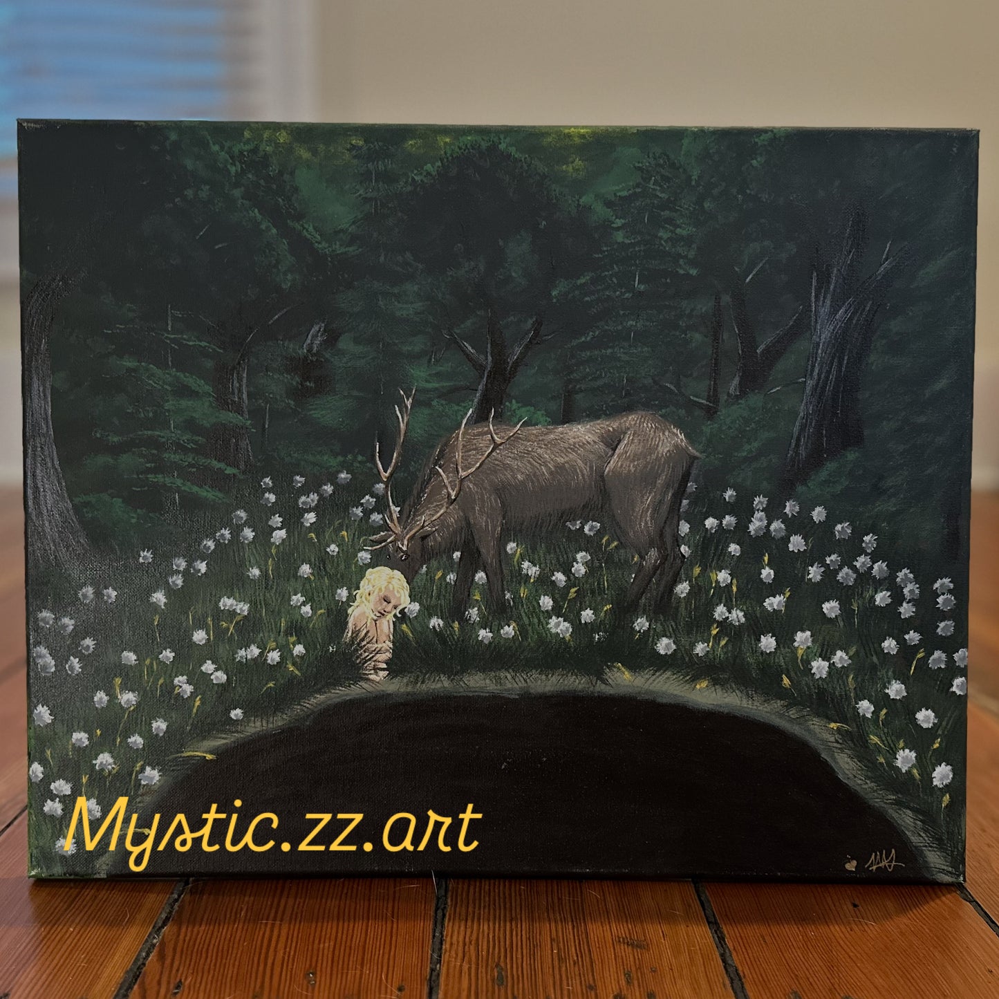 Painting No. 8–Little Princess Cottongrass