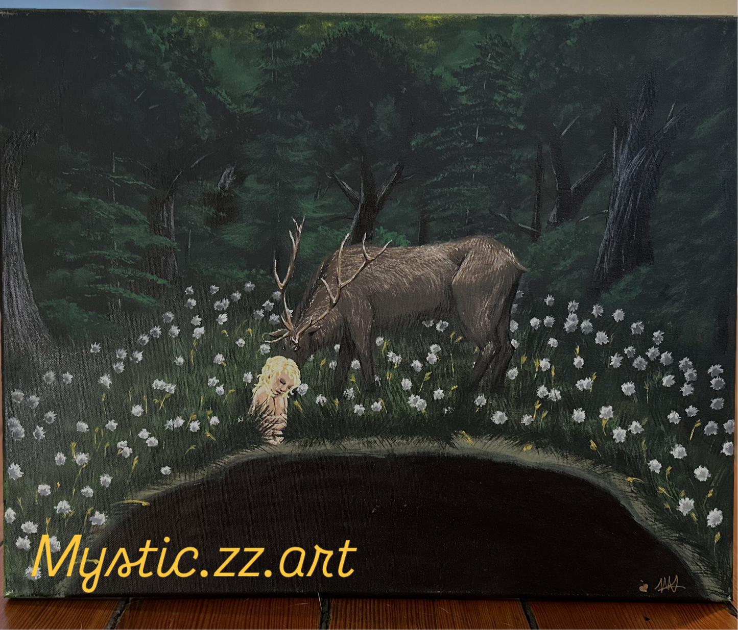 Painting No. 8–Little Princess Cottongrass