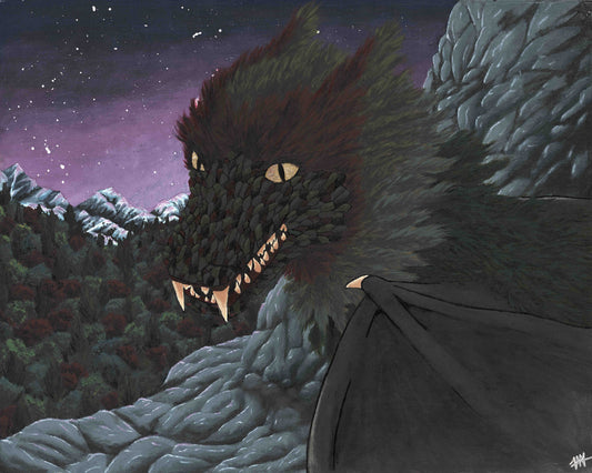 Painting No. 14–Forest Guardian Prints | Digital Print